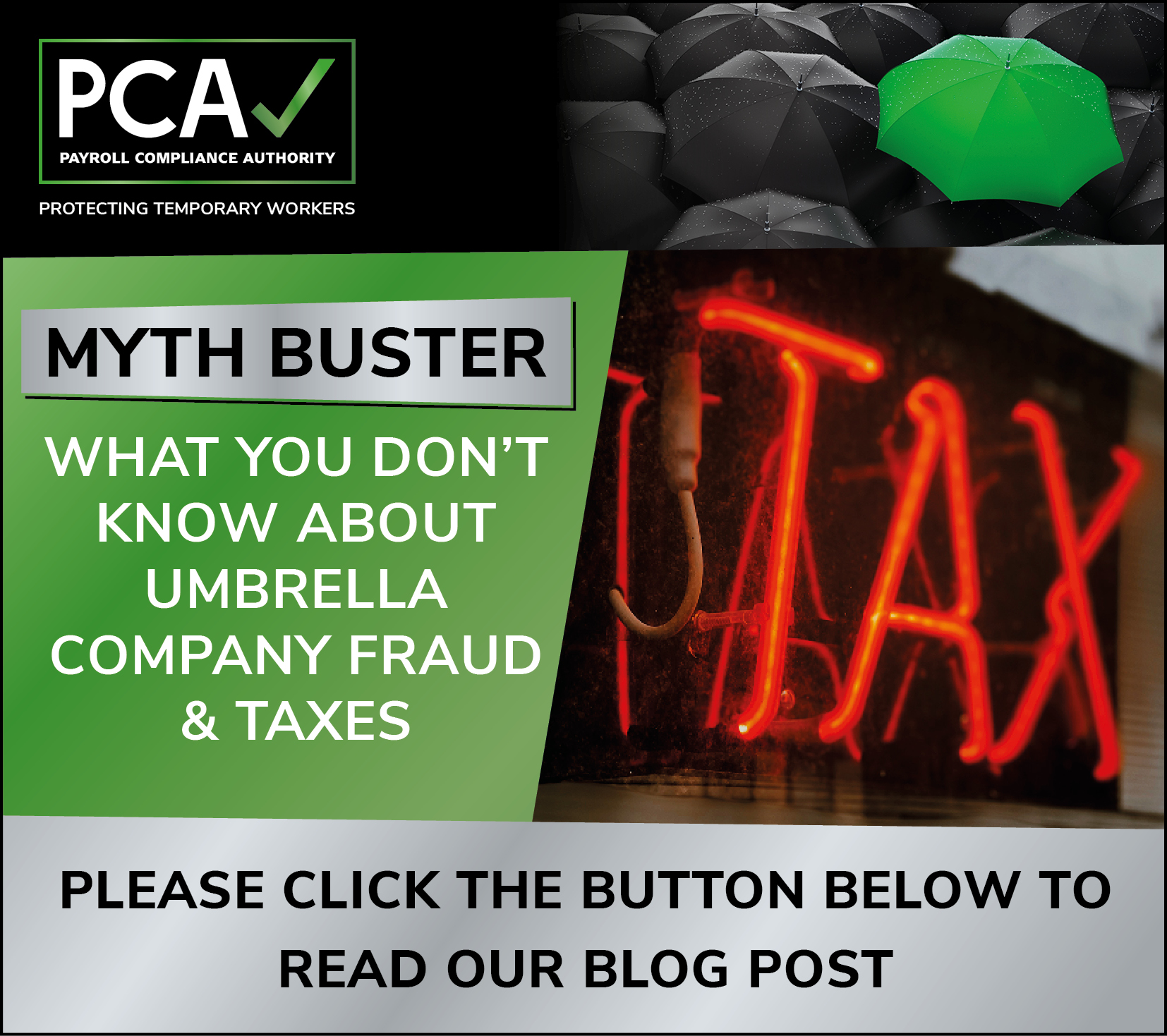 Myth buster: what you don’t know about umbrella company fraud and taxes