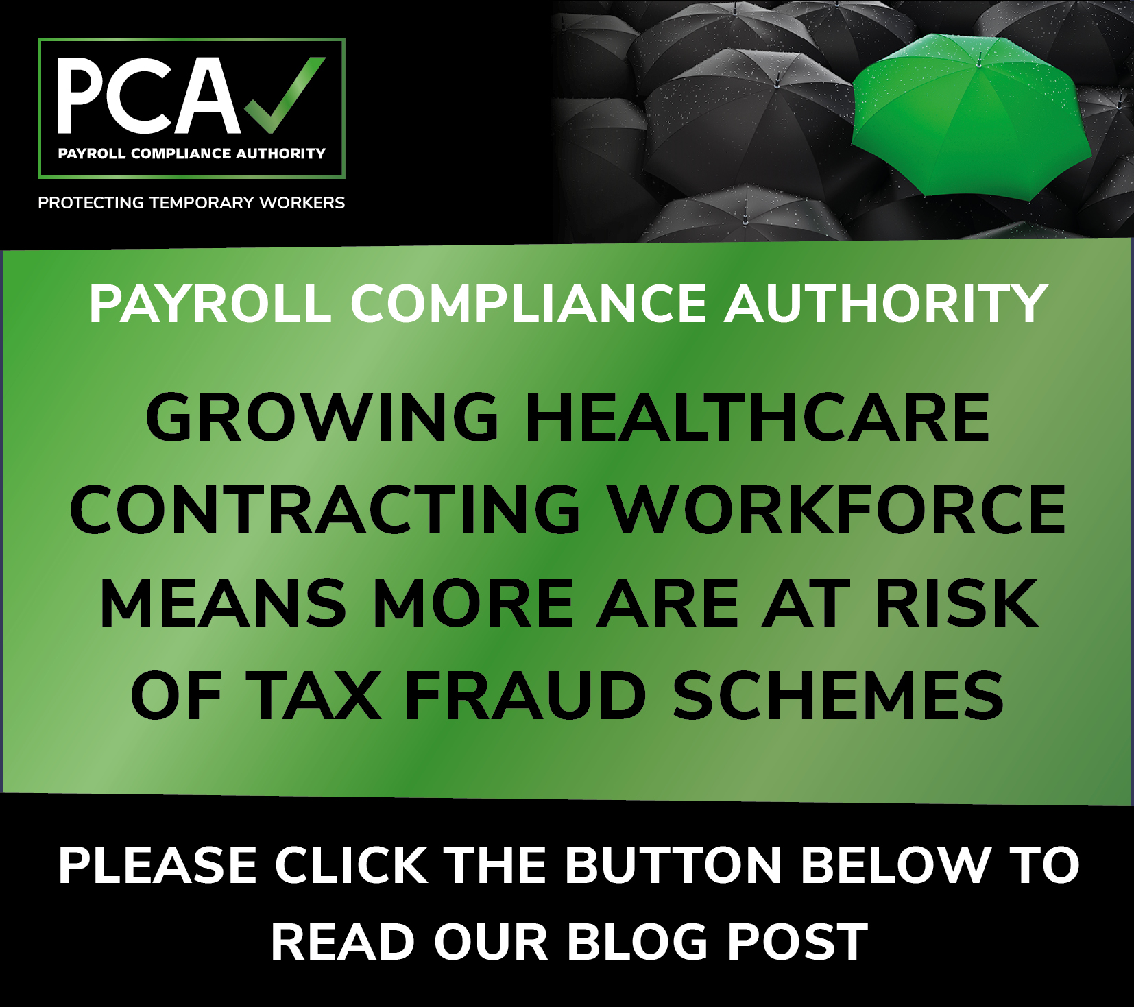 Growing healthcare contracting workforce means more are at risk of tax fraud schemes, warns payroll compliance expert.